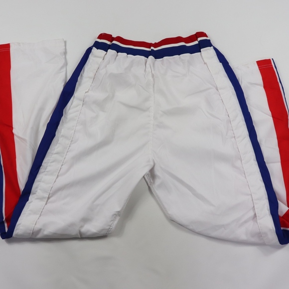 90s Champion Mens 34 Detroit Pistons Pants 93/94 - Picture 7 of 8